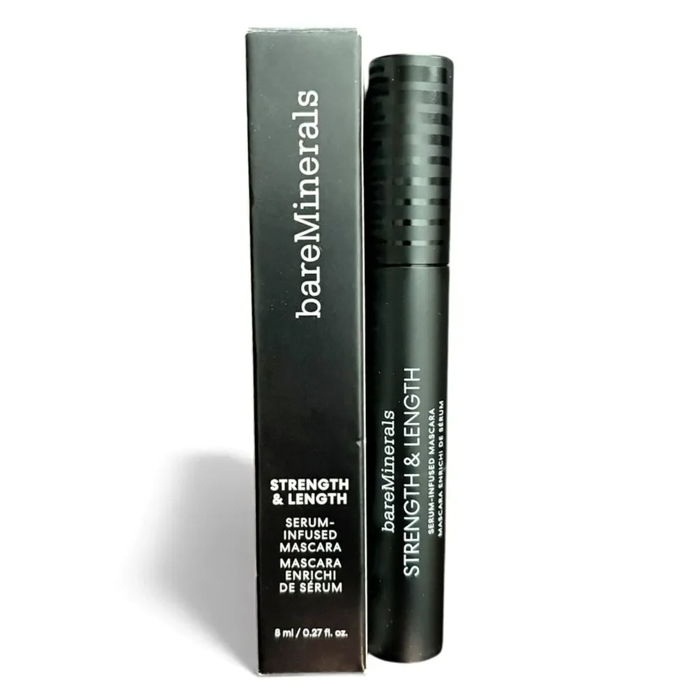 Bare Minerals Strength & Length Serum-Infused Mascara (Extreme Black)